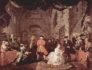 William Hogarth Painting of John Gays oil painting reproduction